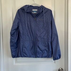 Columbia waterproof rain jacket size small